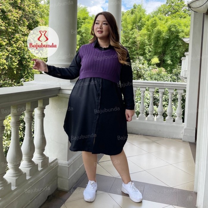 TERBARU VEST JUMBO / VEST BIG SIZE / BAJU WANITA JUMBO / VEST CROP /VEST RAJUT/VEST WANITA/VEST