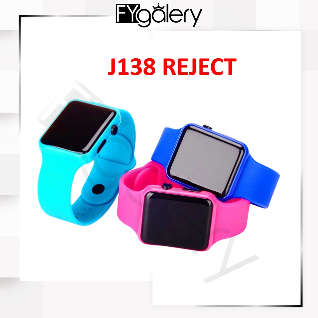 FYGALERY J138 REJECT JAM TANGAN DIGITAL LED DISPLAY WATCH ELEKTRONIK DIGITAL FASHION KIDS &amp; REMAJA