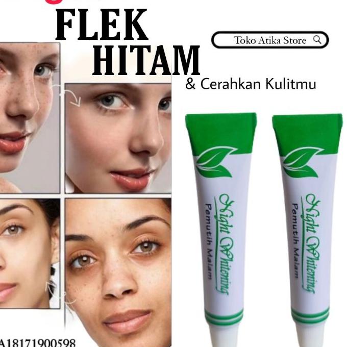 ➫  Flek dr Liz / Lis night Cream / Liz night whitening / saleb flek Lis skincare ☄