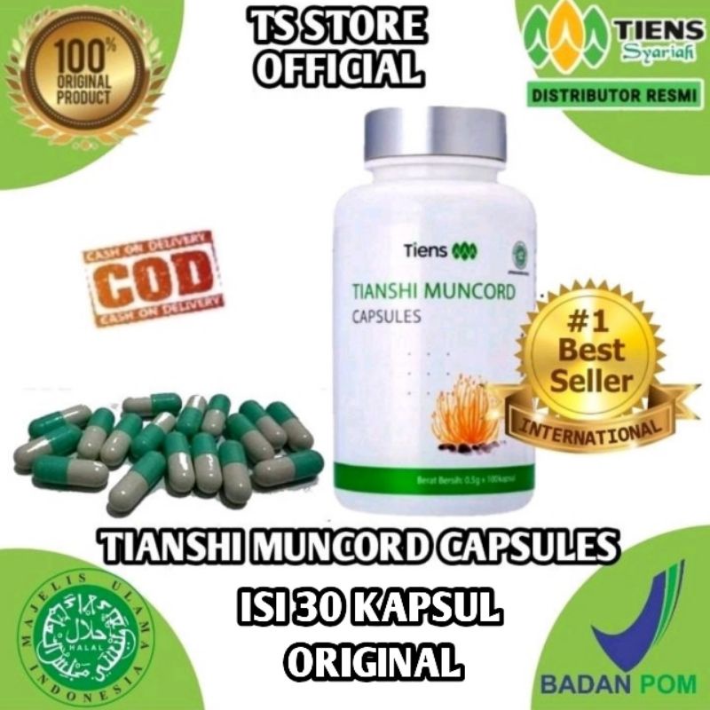 TIANSHI MUNCORD CAPSULES TIENS ISI 30
