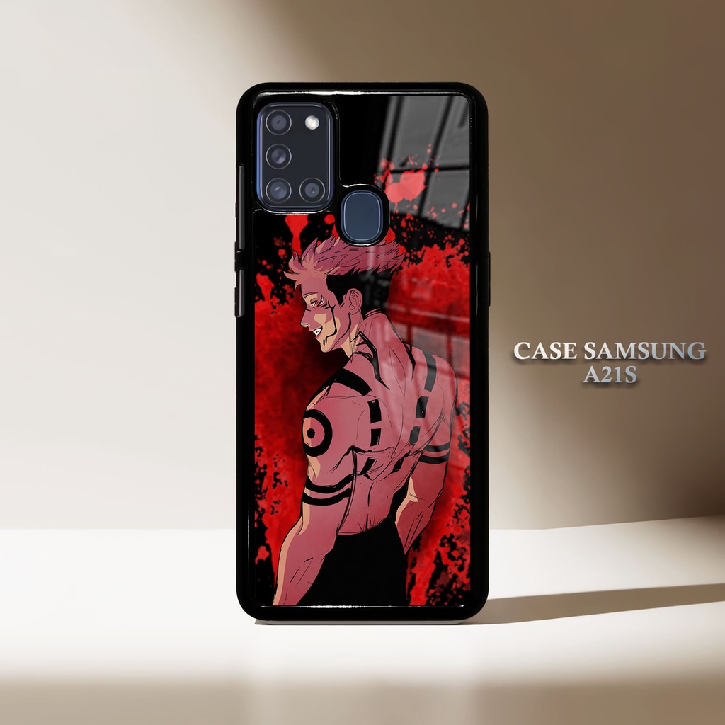 Case Glossy Samsung A21S [RR08] Sukuna Casing Kilau a21s Kesing Keren Lucu Pic HD | Victory Aero Ber
