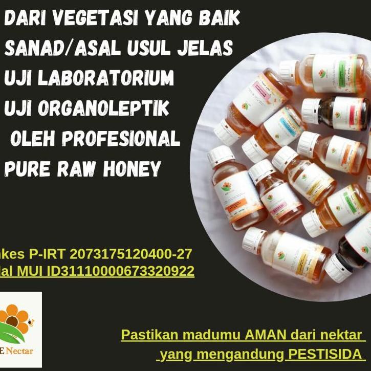 

► Raw Honey Asli Murni Bee Nectar gr ☆