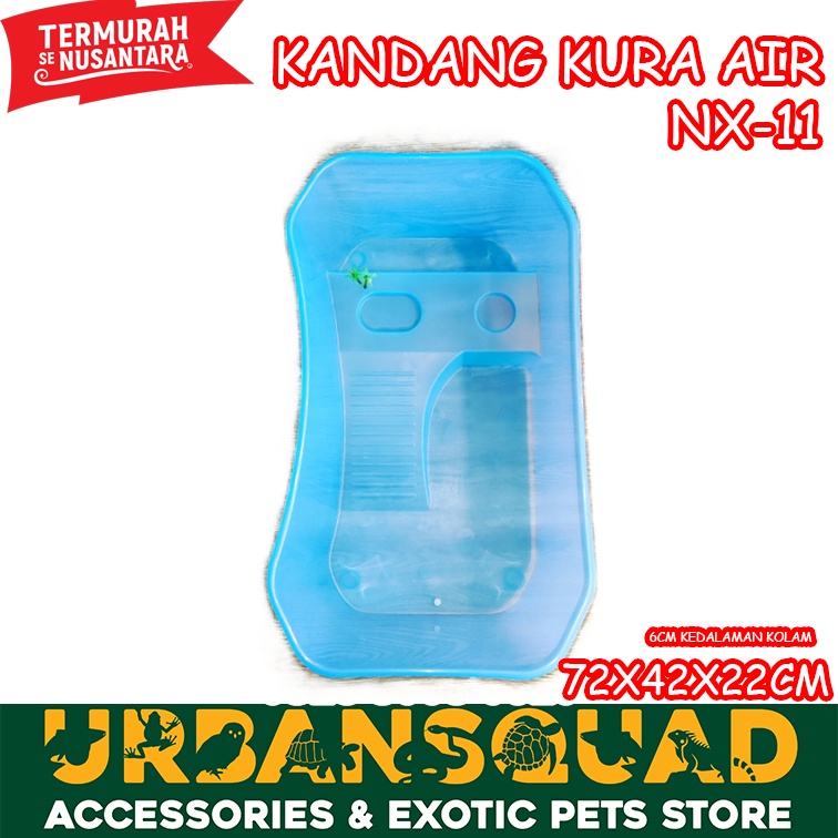 KANDANG KURA AIR NX-11 BRAZIL DAMER DBT SIEBNROCKI YELLOW BELLY TURTLE