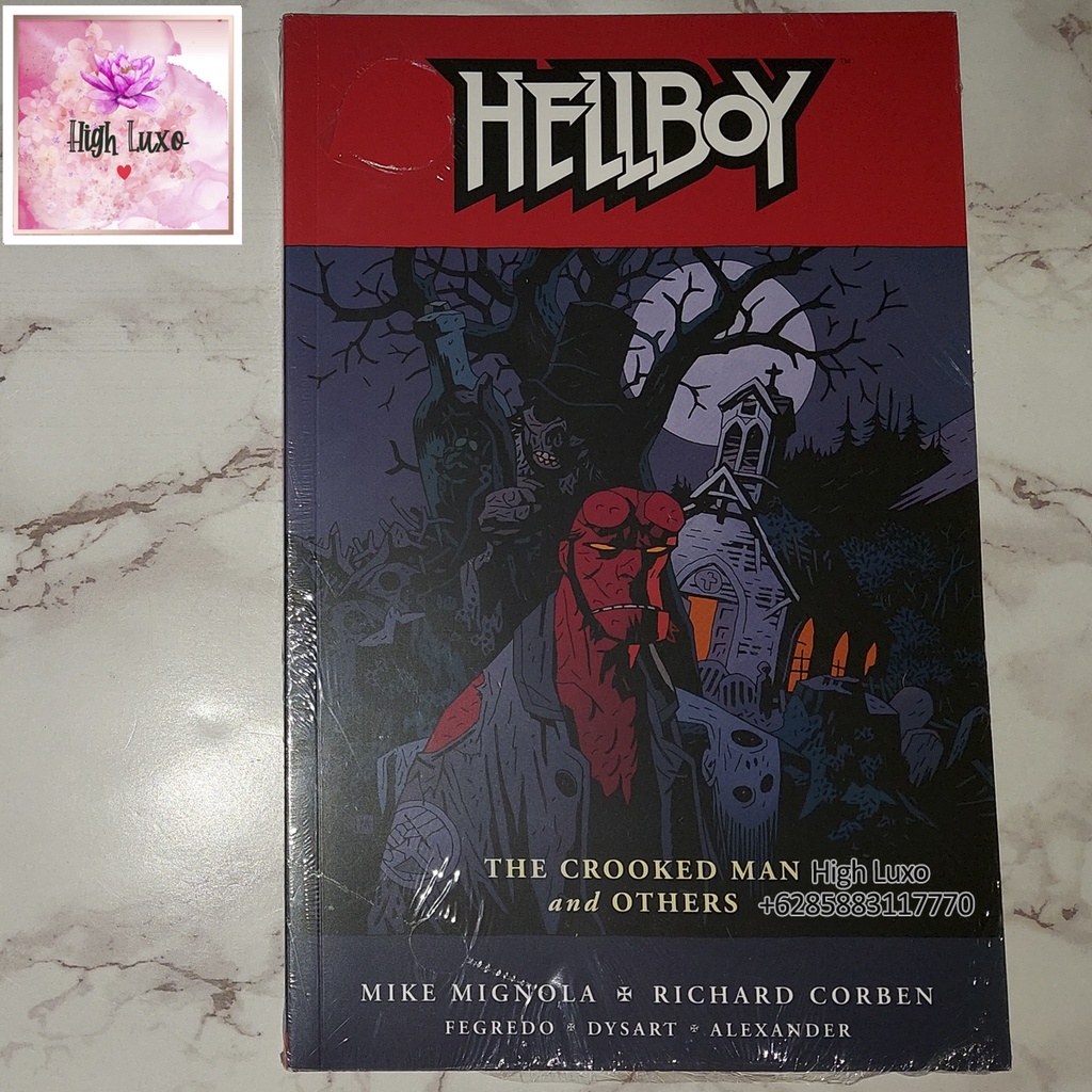 Buku Komik Graphic Novel HELLBOY Vol 10 The Crooked Man and Others Comic Book COMICS English Book Im