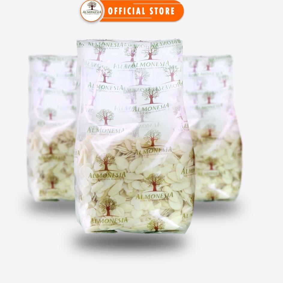 

Stock baru Almonesia - Almond Sliced 250 g