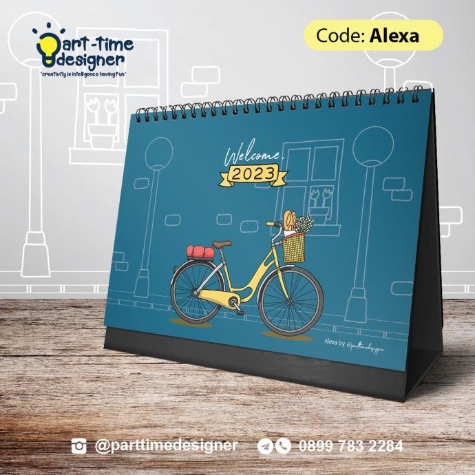 

Terbaru !!! Alexa Kalender Duduk Journal Catatan Bisa Ditulis