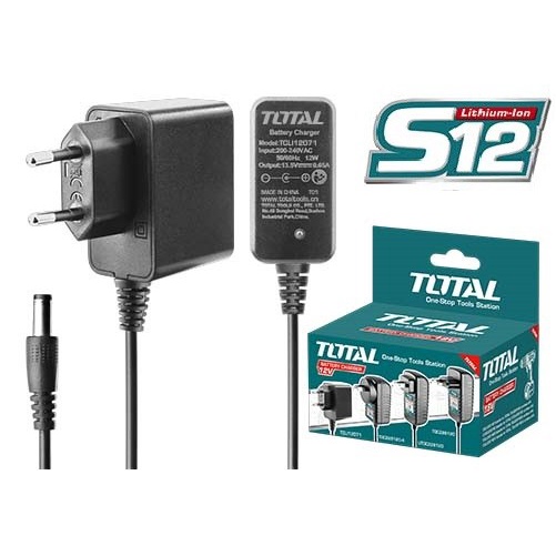 TOTAL CHARGER UNIVERSAL BATERAI BOR 12 VOLT CHARGE BATTERY TCLI12071