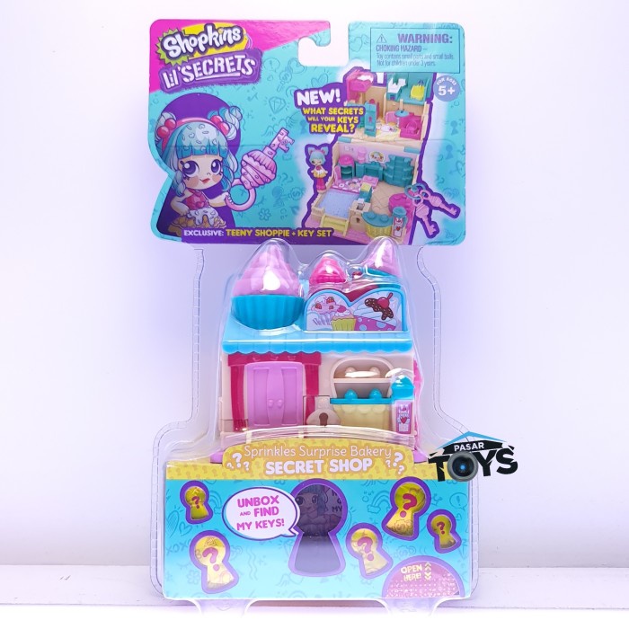 Shopkins Lil Secrets Mini Playset Secret Shop #Original