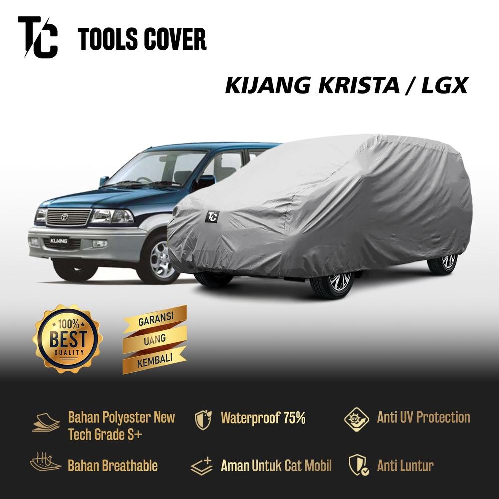 Body Cover Mobil Kijang Krista Sarung LGX / Kapsul Selimut TOYOTA Kijang Mantel Tutup Body Outdoor