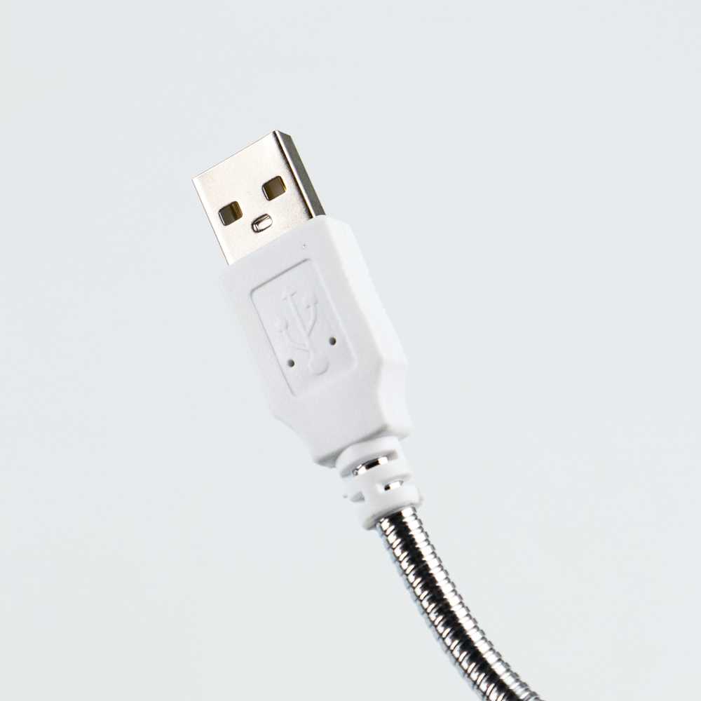 Lampu Baca Mini 28 LED USB Cool White 1.5W Saklar On/Off