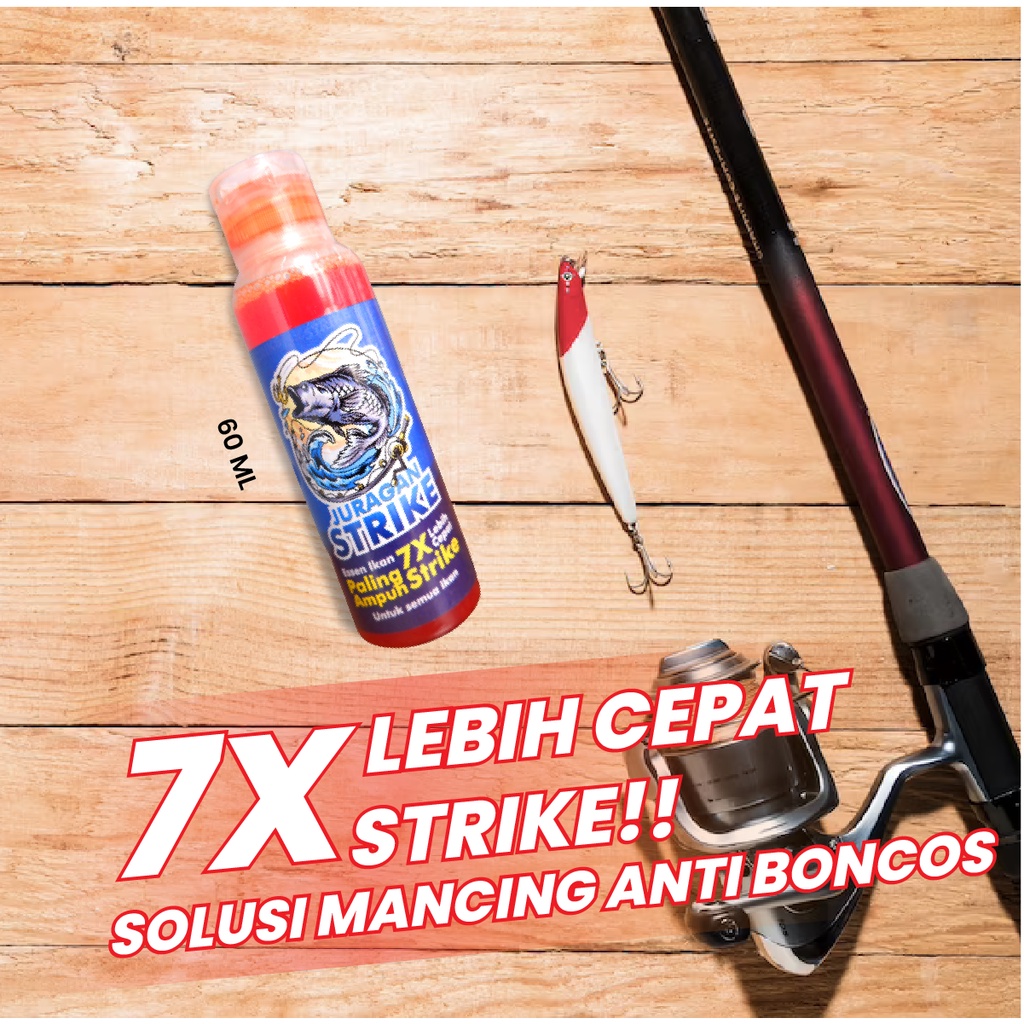 Essen Juragan Strike Essen Ikan Lele Media Cacing 60 ML