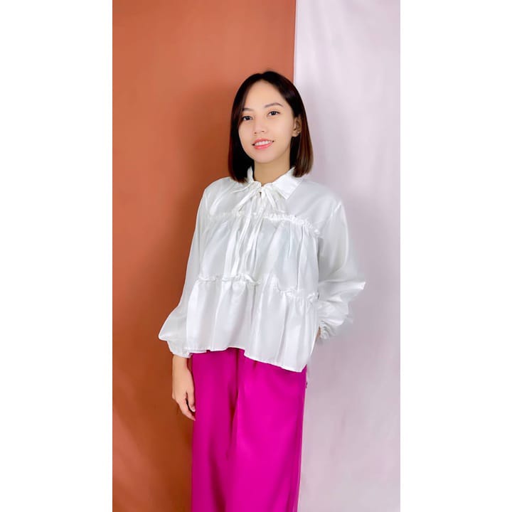 BABY DOLL SHIRT || ATASAN REMPLE WANITA TERBARU