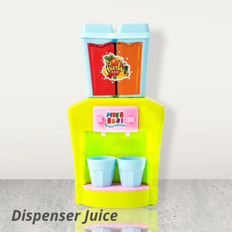 Mainan Edukasi Dispenser Juice Anak Play It Real Juice Dispenser