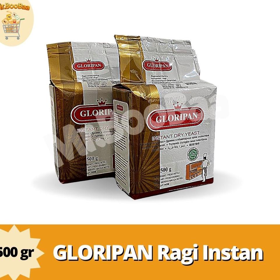 

Instan GLORIPAN Instant Dry Yeast - Pengembang Kue 500gr - Ragi Instan