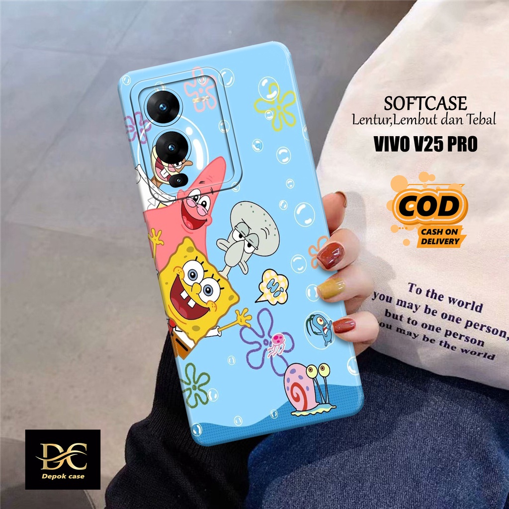 Case Vivo V25 Pro Terbaru - Casing Vivo V25 Pro Terbaru Depok case [ KARTUN ] Silikon Vivo V25 Pro -