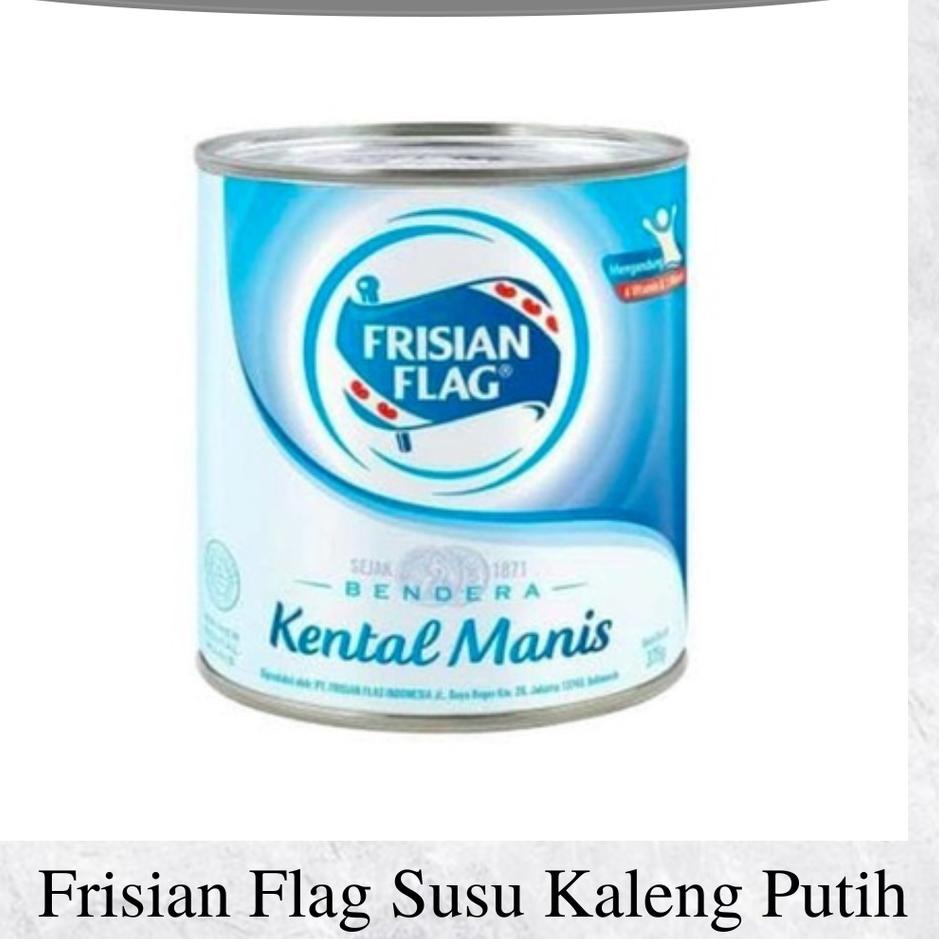 

Buy Now Frisian Flag Susu / Susu Bendera Full Cream Kaleng 370 Gram Putih