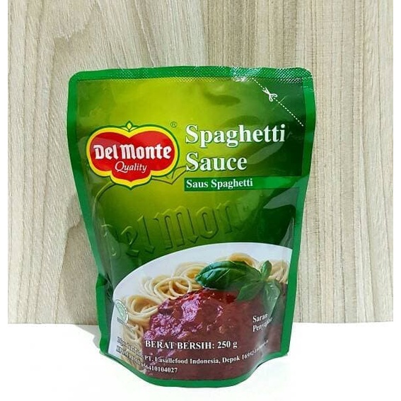 

delmonte spagethi sauce 250gr