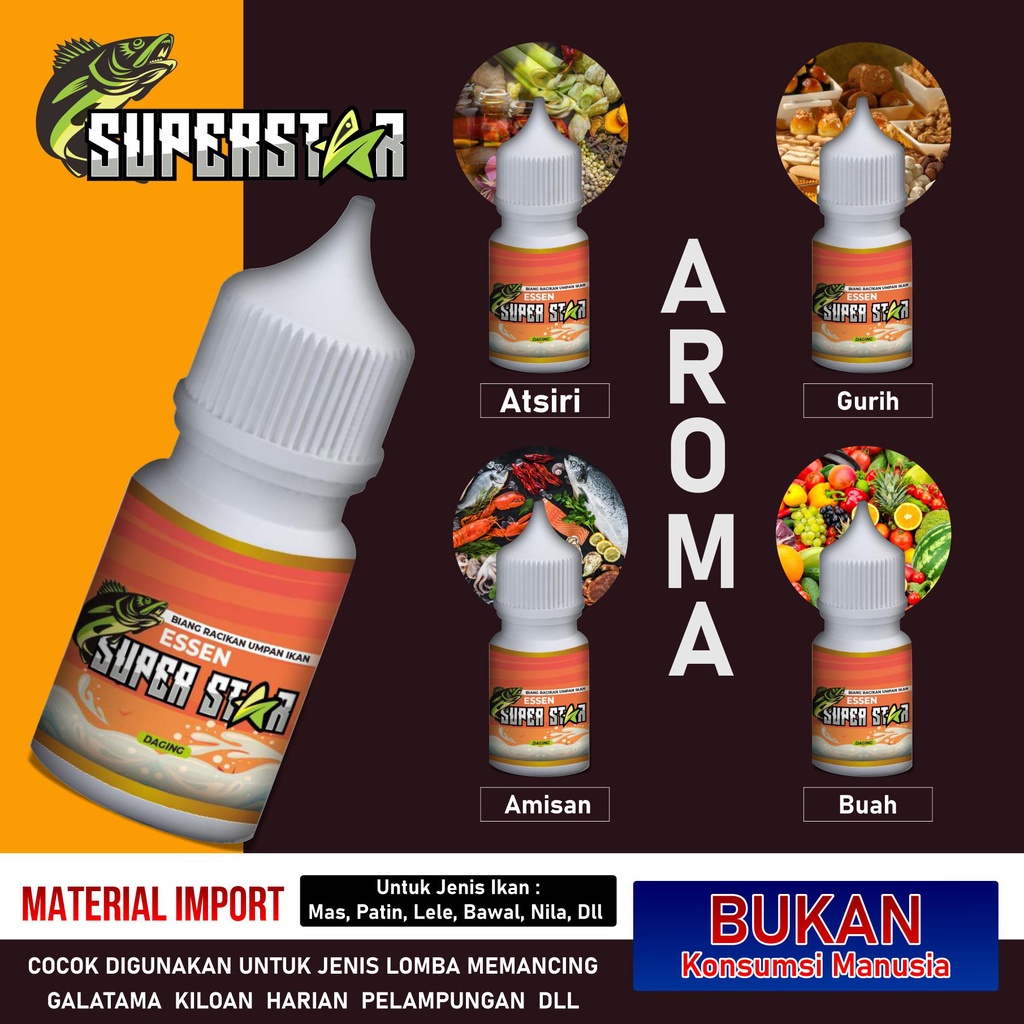 UMPAN PANCING | SUPERSTAR ESSEN AROMA AMISAN