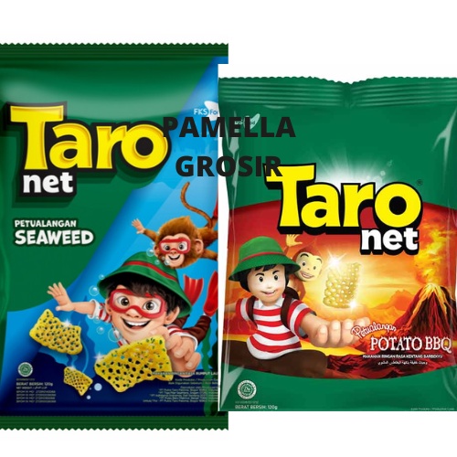 

TARO NET SNACK 120G SNACK makanan ringan jajanan cemilan camilan pedas asin gurih manis murah