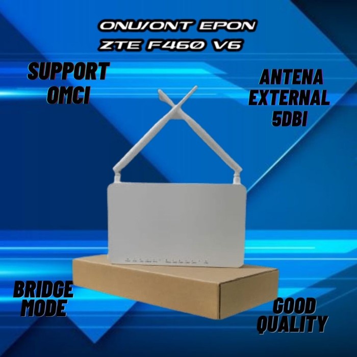 ONU EPON F460 Antenna External support OLT Hioso Bridge Mode