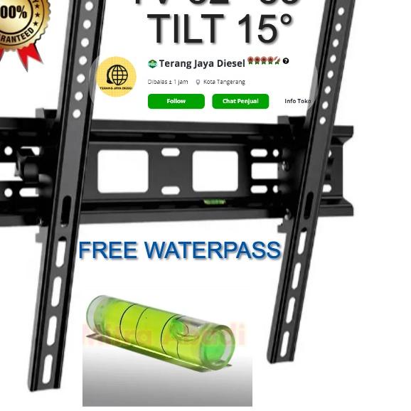 ✼ Bracket Braket Breket LED TV 32 inch - 55 inch Braket TV LED ✺