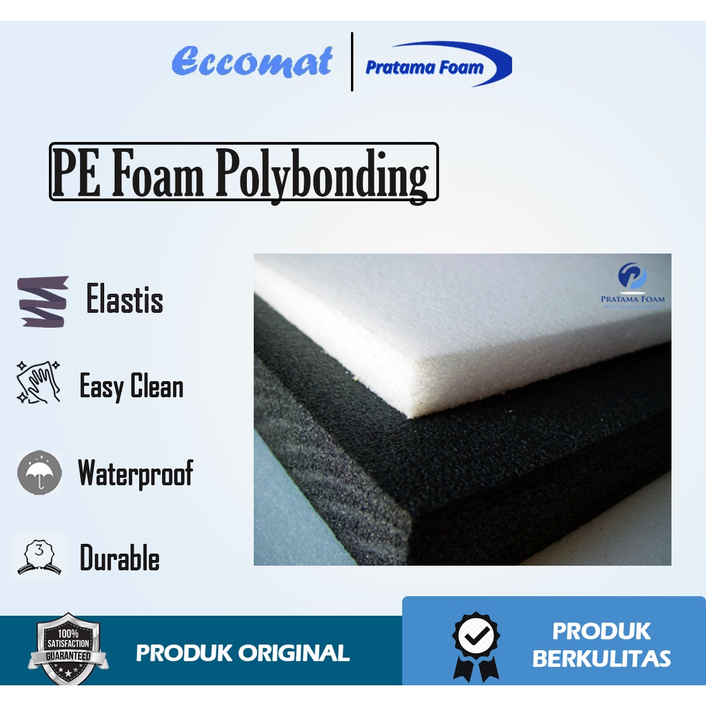 Busa packing PE Foam Polyboanding Polyethilene PolyFoam HITAM PUTIH