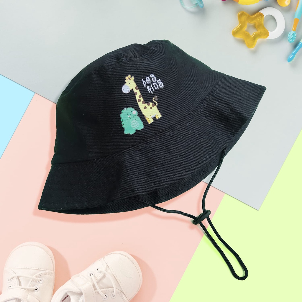 TOPI ANAK BABY KIDS TOPI BUCKET KARAKTER LOSKIDS