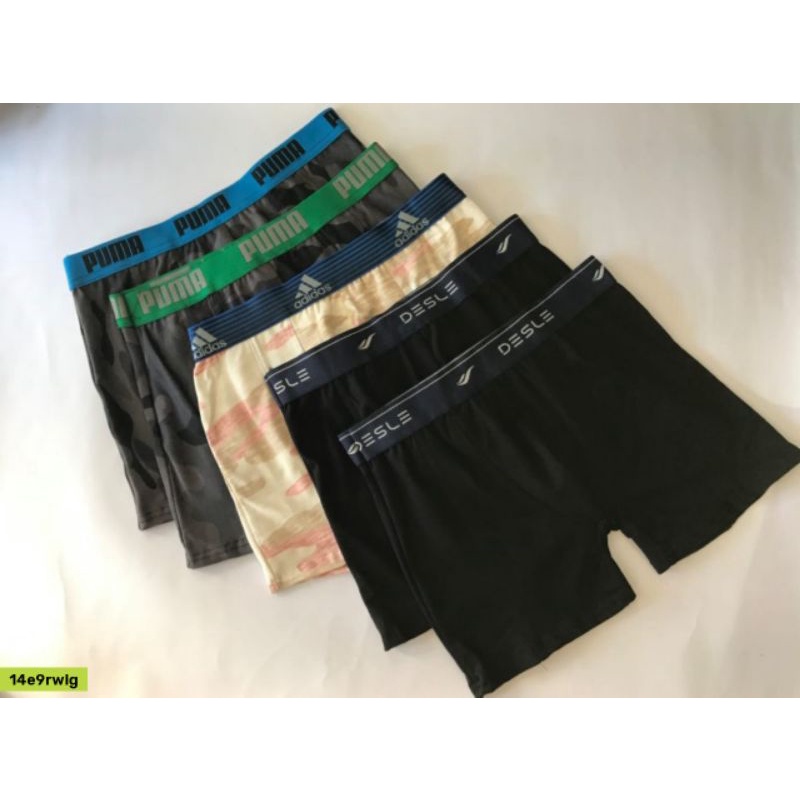 Celana dalan pria boxer 6pcs