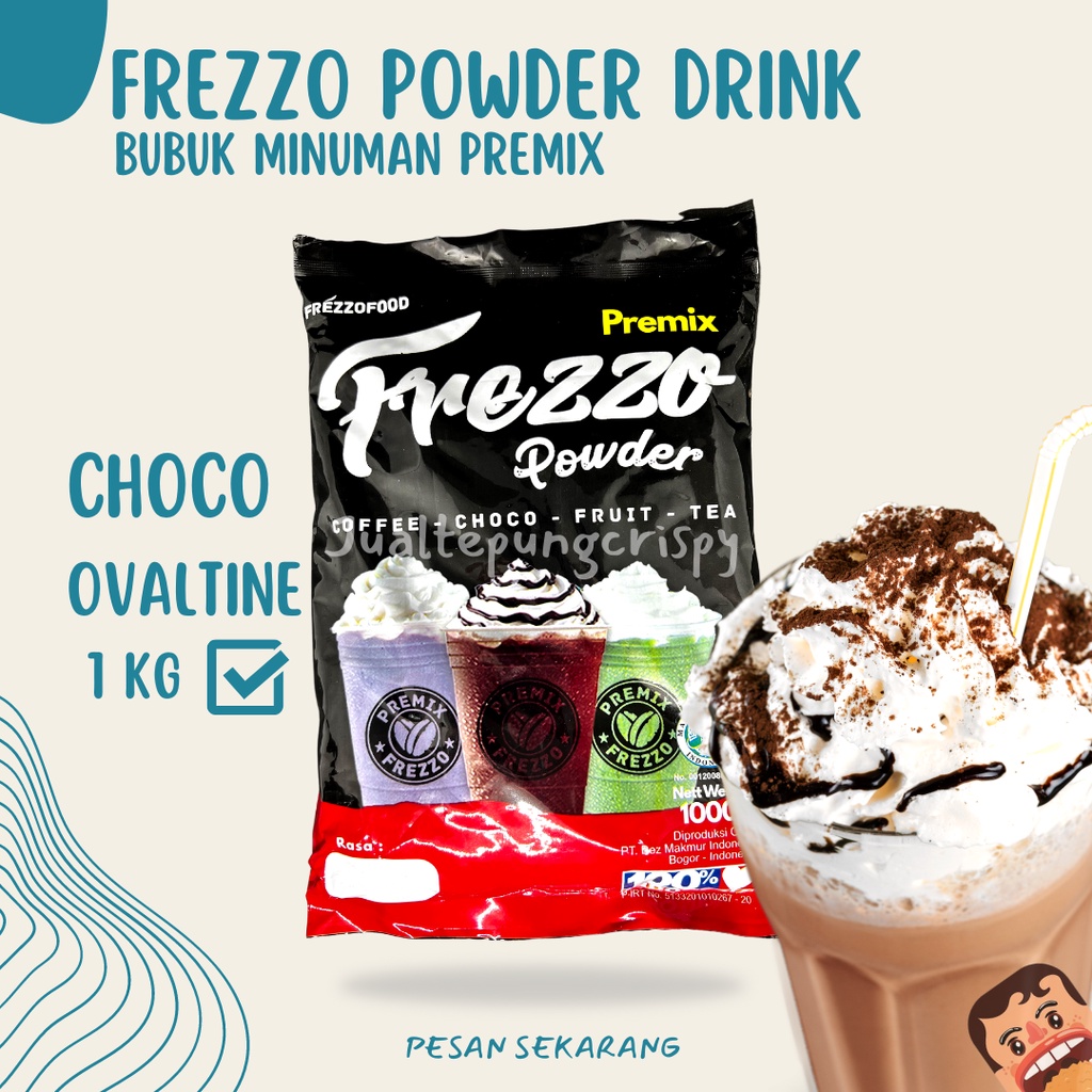 

Frezzo Bubuk Minuman Coklat Ovaltine /Choco Ovaltine Powder 1 Kg