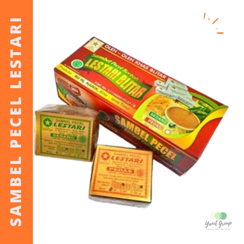 

Sambal Sambel Pecel Lestari Khas Kota Blitar Promo Murah Dus Isi 5 Pcs