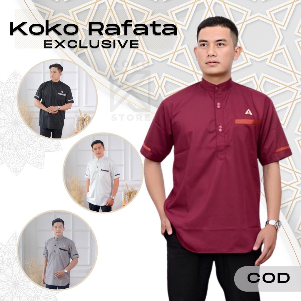 Baju Koko Pria Dewasa Baju Muslim Pria Dewasa Baju Muslim Modern Lengan Pendek Muslim Adem Murah Ter