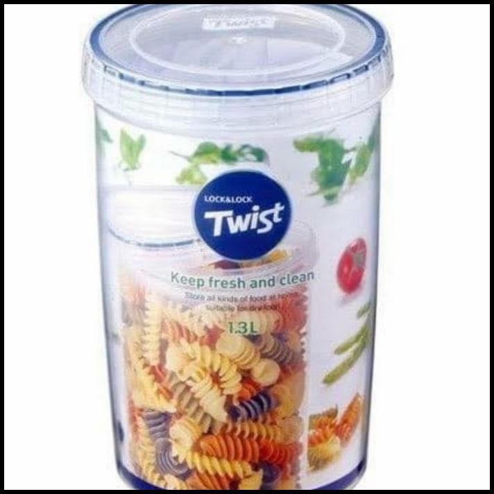 

Lock N Lock Round Twist 1.3L 1.3 L Lls133 Toples Tempat Makanan