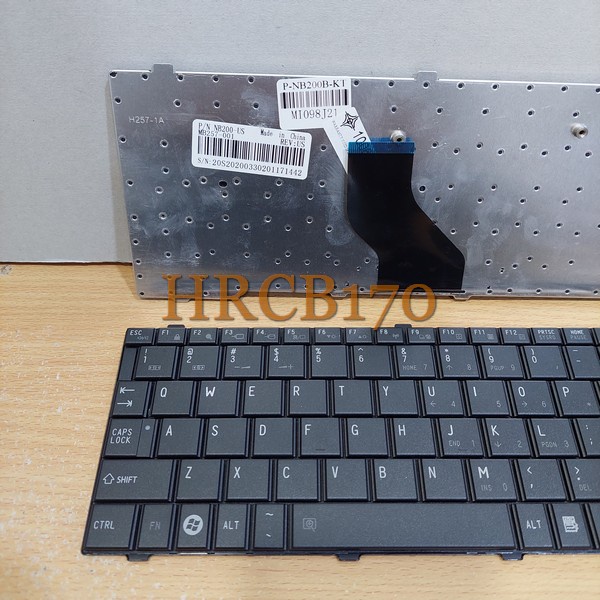 Keyboard Toshiba Satellite Nb200 Nb201 Nb205 Nb250 Nb255 -HRCB