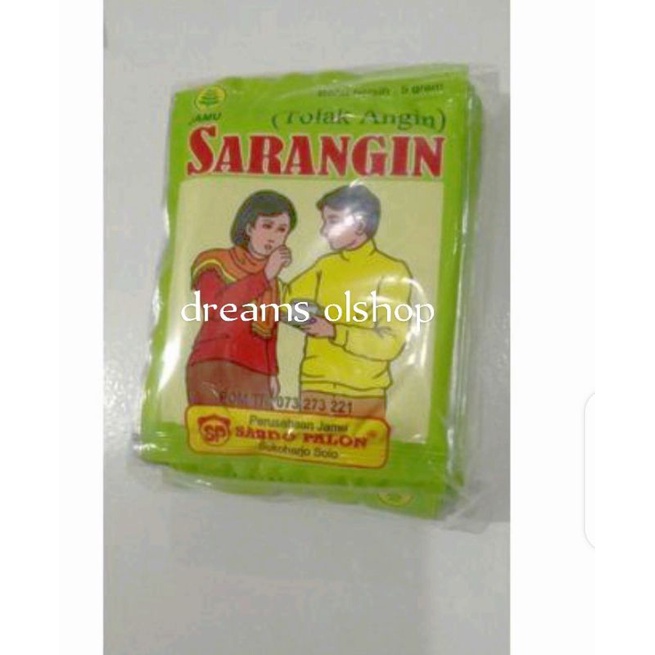 

Jamu Sarangin Tolak Angin Sabdo Palon Isi 10 Sachet