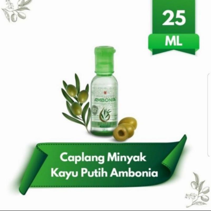 Caplang Minyak Kayu Putih Ambonia 25ml x 3 pcs