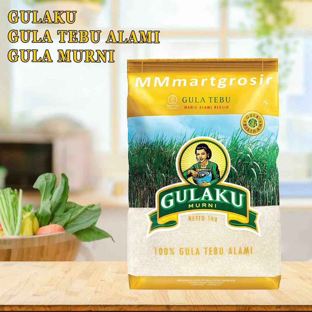 Gulaku / Gula tebu / 1kg / Gula