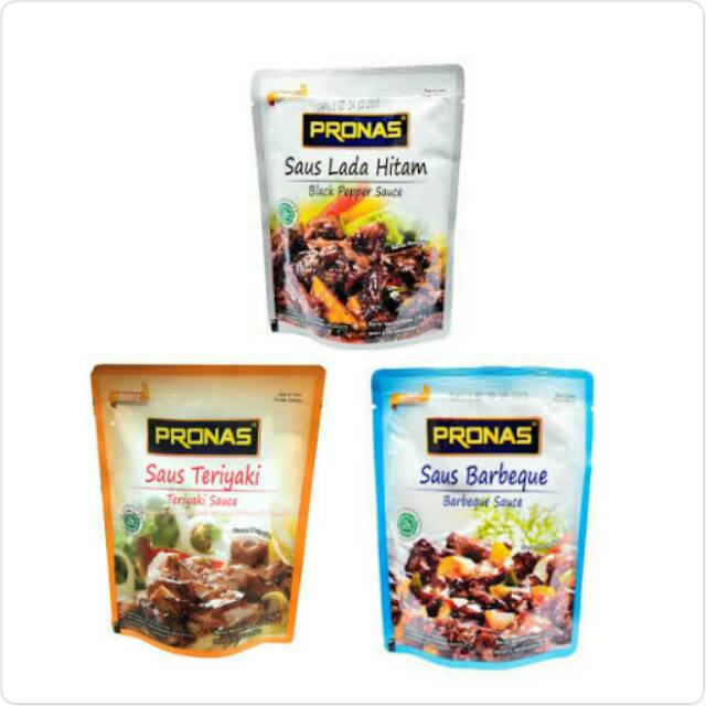 

Pronas Saus Teriyaki Bolognese Lada Hitam 175GR All Variant - Barbeque