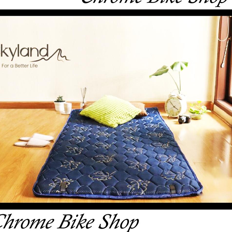 ☟ Kasur Lantai Kasur Gulung Busa Foam SKYLAND LUX Travel Bed Portable Lipat Murah Nyaman Anti Kempes