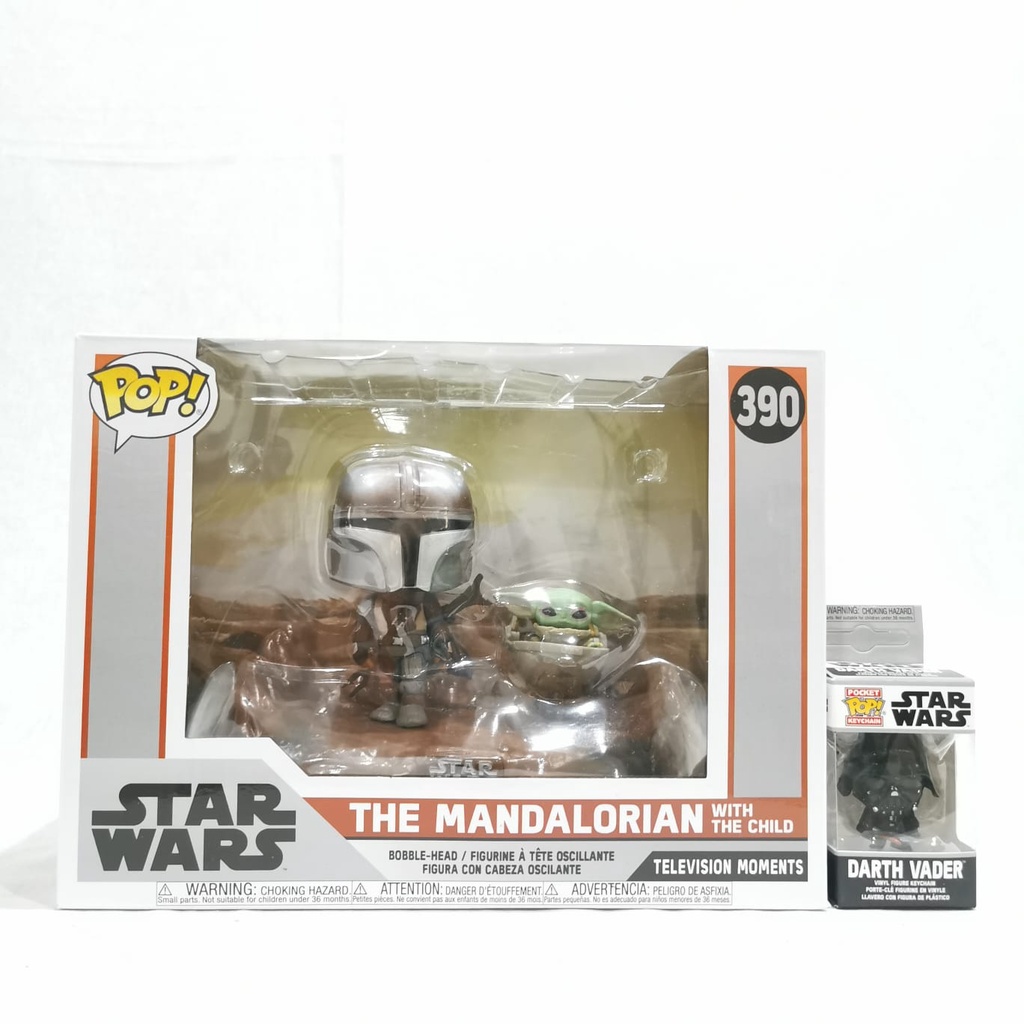 FIGURE FUNKO POP 390 THE MANDALORIAN WITH THE CHILD