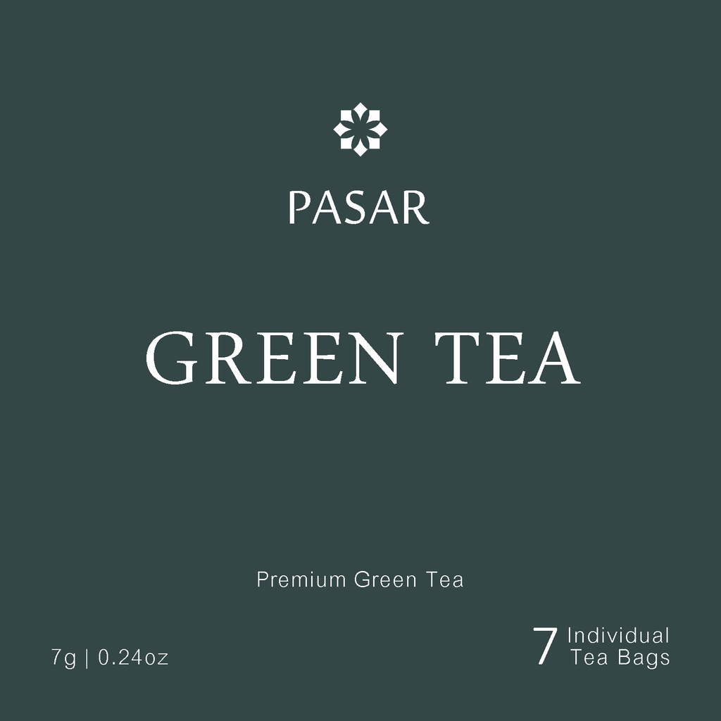 

Buy 1 Get 1 Pasar Tea & Coffee | Pasar Premium Tea - Green Tea