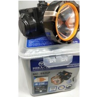 MIKACHI Senter Kepala 25 Watt Dimmer MC 6925P Bonus Lampu Led Head Lamp Mikaci 25W Dimer HeadLight Baterai Lithium Belor Termurah Berkualitas