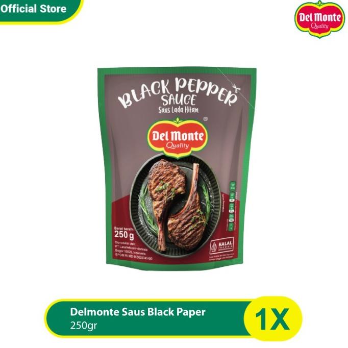 

Delmonte Saus Black Pepper - 250gr