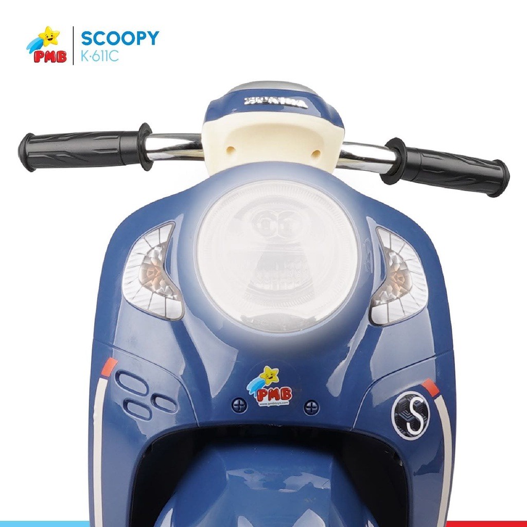 PMB MOTOR AKI K611C - HONDA SCOOPY (OFFICIAL LICENSED HONDA)
