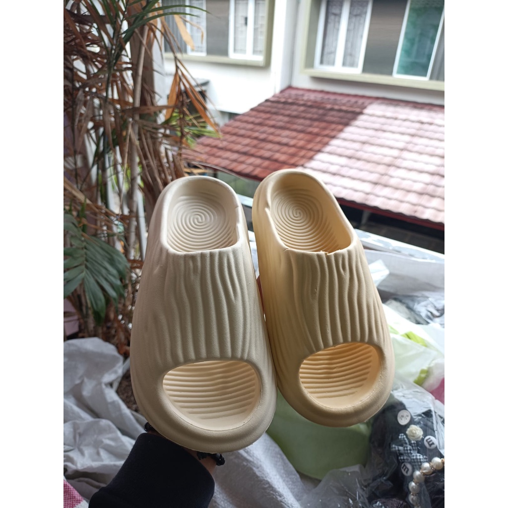 sandal slide anak perempuan 353 T &amp; 353 M size 30-40 irsoe /Sandal Selop Anak perempuan model kerut terbaru