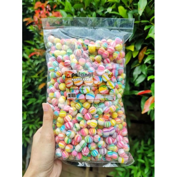 

1 KG PERMEN MARBEL BOLA RAINBOW
