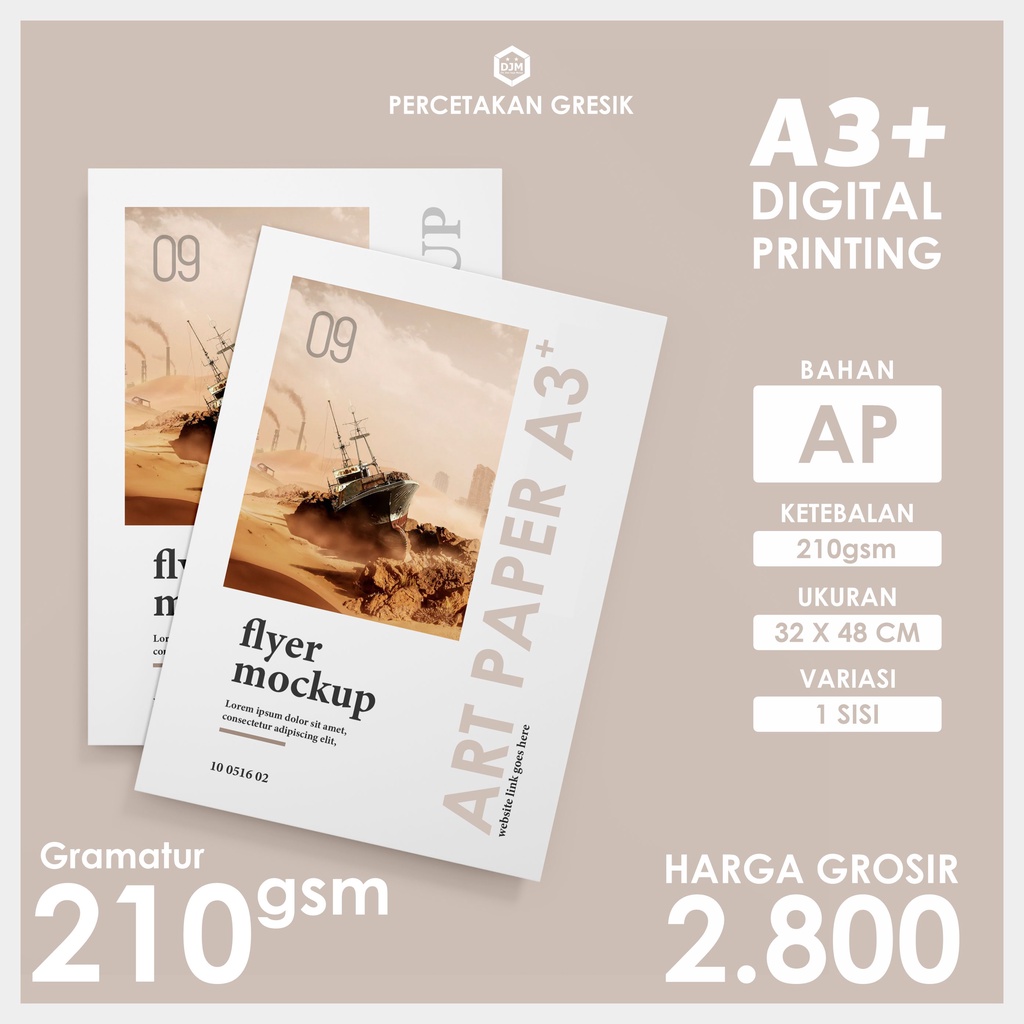 

CETAK ART PAPER 210GSM DIGITAL PRINTING [HARGA GROSIR & RESELLER]