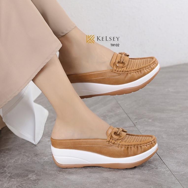 MURAH Kelsey Sandal Wedges 5cm TH102 Sandal Wedges Wanita