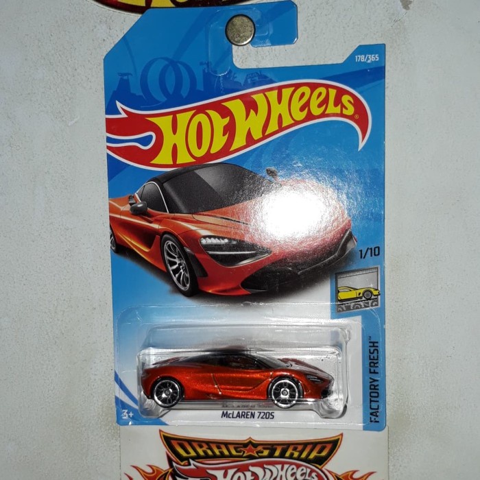 HOT WHEELS MCLAREN 720S RED TERLARIS