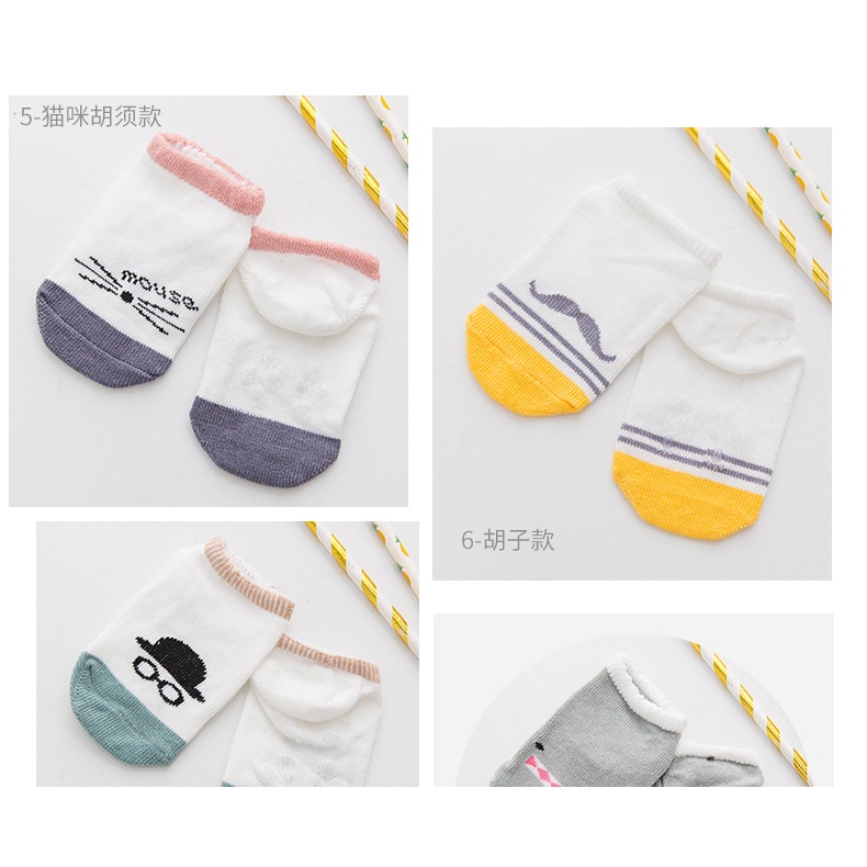 Kaos kaki karakter anak import Cute / Kaos kaki bayi anti slip / Kaoskaki anak breathable BB07