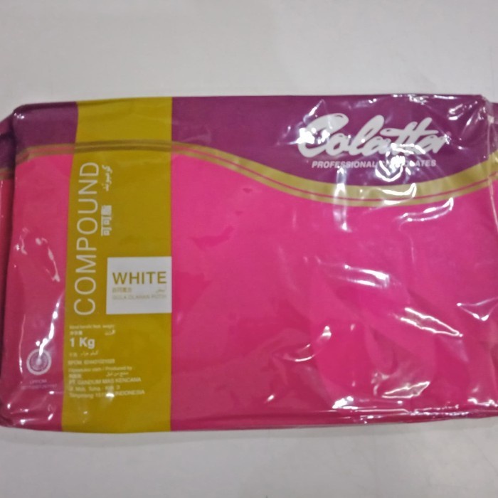 

Colata White 1kg coklat putih colatta